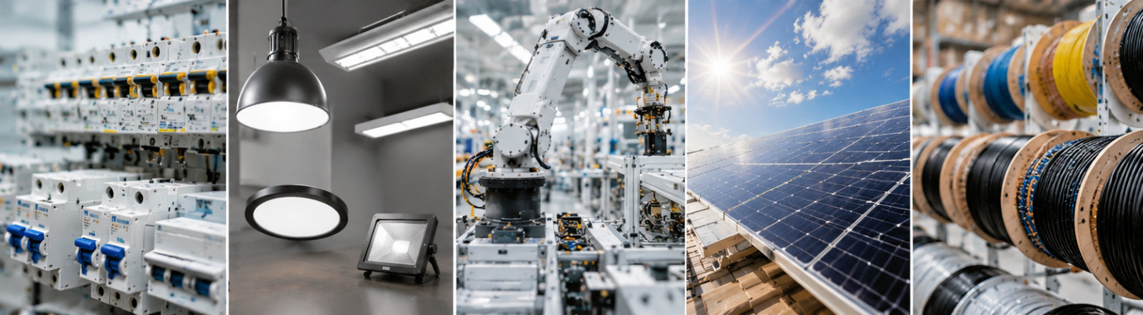 materiale elettrico, illuminazione, automazione industriale e soluzioni per il fotovoltaico